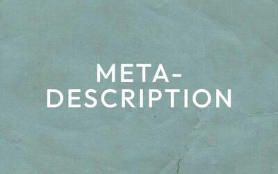 Was ist eigentlich eine Meta-Description?